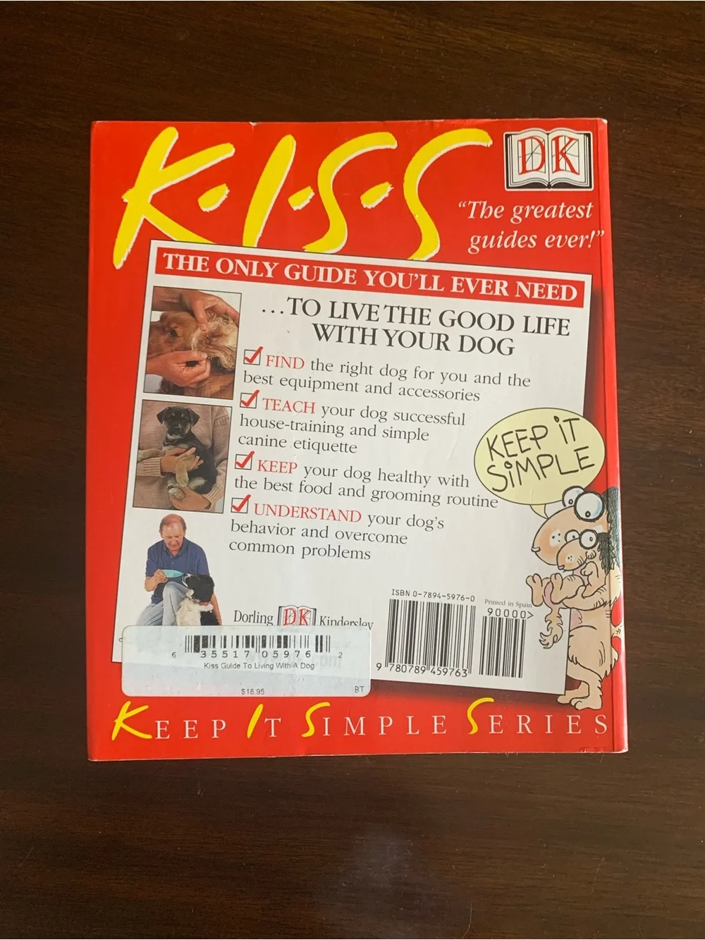 KISS DK Guide to Living with a Dog - Red Cover